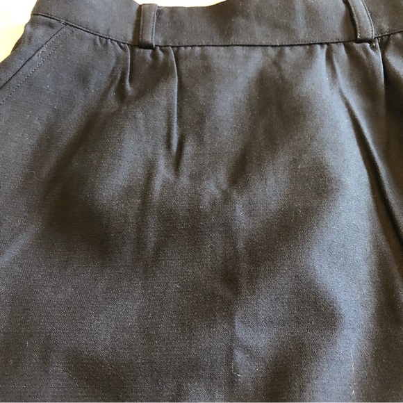 Vintage Ports international navy virgin wool high waisted pencil skirt - Picture 2 of 9